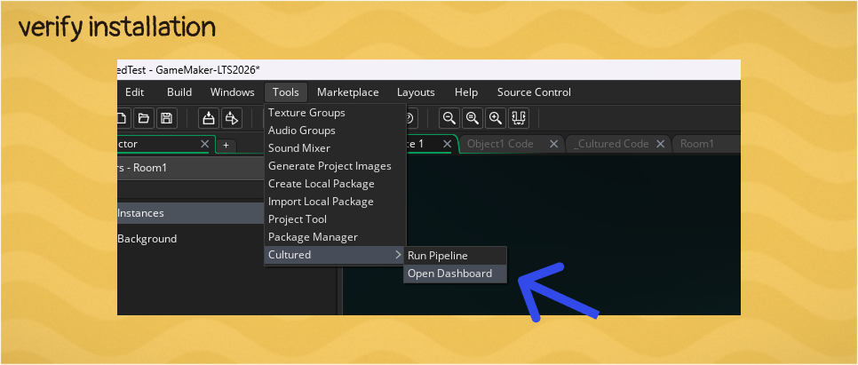 Verify Cultured IDE plugin is installed.